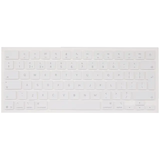 Jeu de touches pour Apple MacBook Neo 13" A3404 (2026) (anglais UK, touches papillon, argent)
