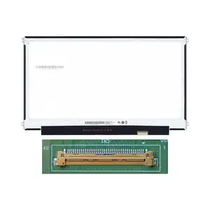 Dalle Ordinateur Portable 15.6" Slim UHD (3840x2160) IPS 60Hz 40pin Droite 25mm, Fixations Latérales ~368mm