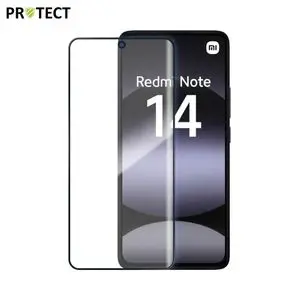 Verre Trempé Intégral PROTECT pour Xiaomi Redmi Note 14 4G Noir