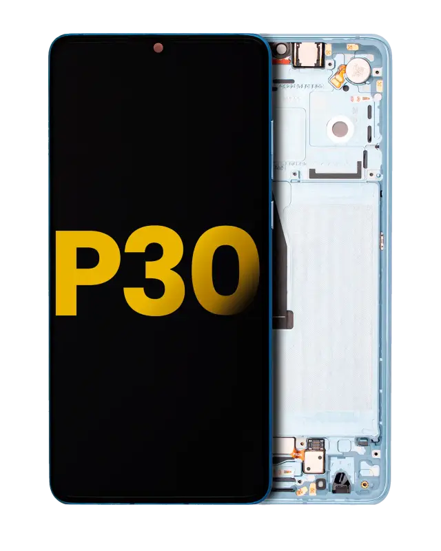 Écran OLED avec châssis pour Huawei P30 (reconditionné, Breathing Crystal)