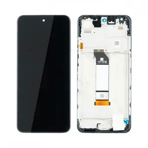 Écran Tactile avec Châssis Xiaomi Redmi Note 10 5G/Poco M3 Pro 5G Noir Tarnish