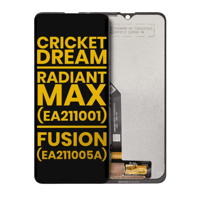 Écran pour Cricket Dream 5G / AT&T Radiant Max 5G (EA211001) / AT&T Fusion 5G (EA211005A) (reconditionné, toutes couleurs)