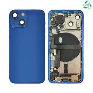 Coque de Réparation Complète Aftermarket (PIEC) Apple iPhone 13 Mini Bleu