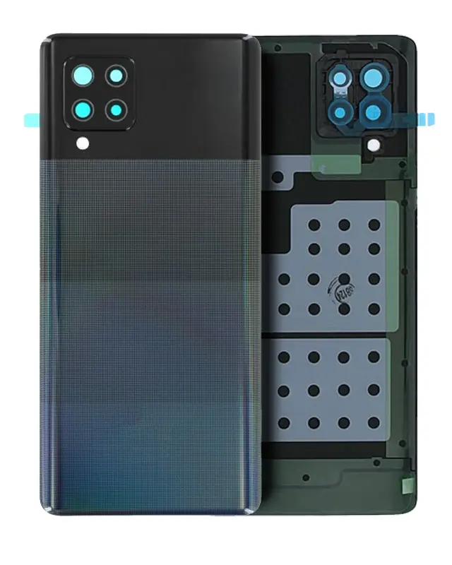 Vitre arrière pour Samsung Galaxy A42 5G (A426 / 2020) (pack service origine, Prism Dot Black)
