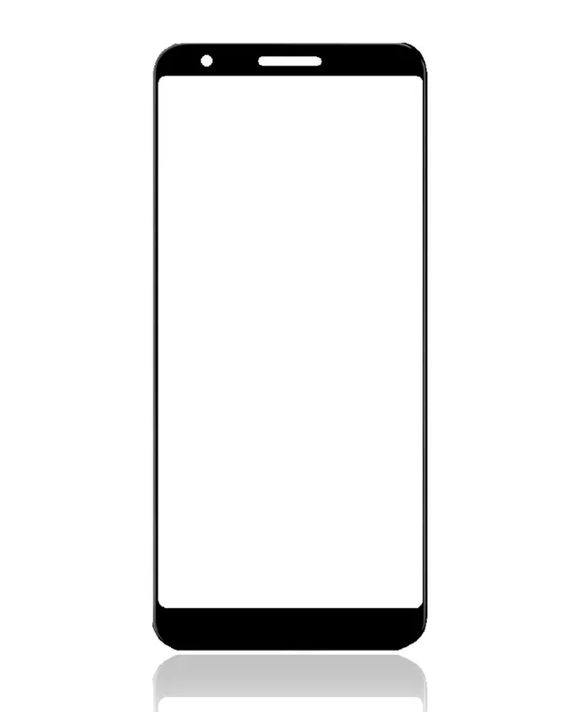 Vitre d’écran pour Google Pixel 3a (Just Black)