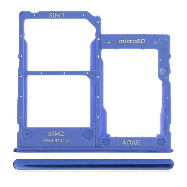 Tiroir SIM pour Samsung Galaxy A41 (A415 / 2020) (Prism Crush Blue)