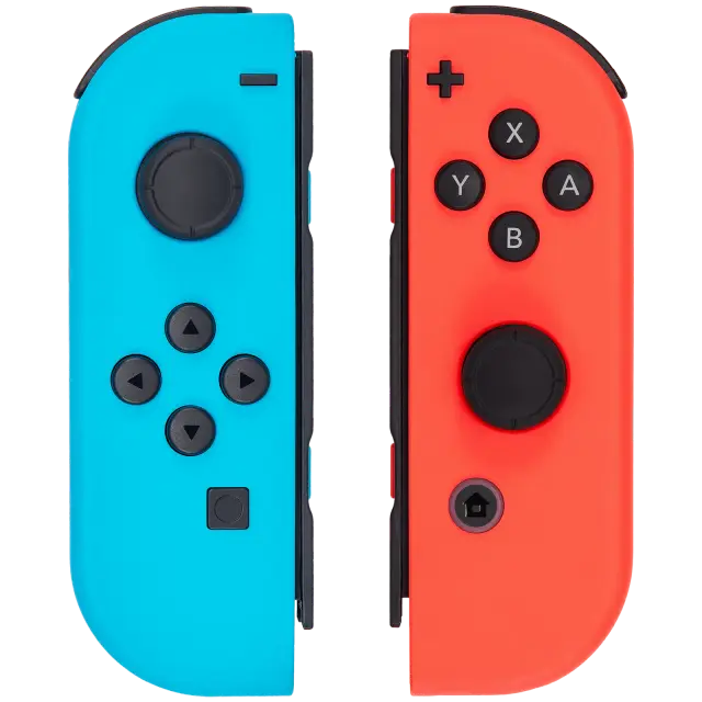 Manettes Joy-Con gauche / droite pour Nintendo Switch (rouge / bleu)