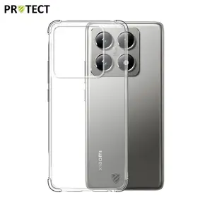 Coque Silicone Renforcée PROTECT pour Xiaomi 14T Pro Transparent