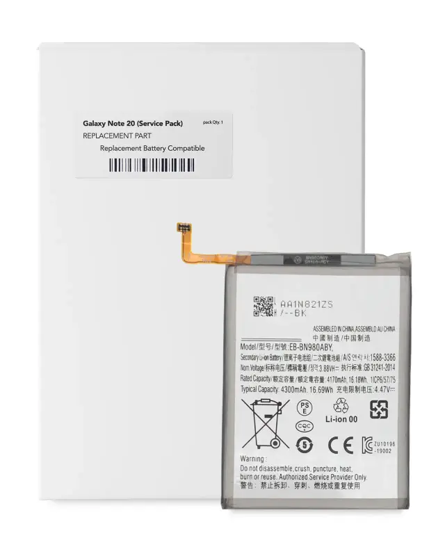 Batterie pour Samsung Galaxy Note 20 (pack service origine)