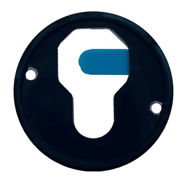 Support de caméra arrière pour Motorola Back Camera Bracket And Flash Defuser Moto G6 Play (XT1922 / 2018) (origine, Deep Indigo)