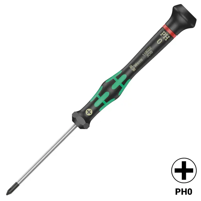Tournevis Wera Kraftform Micro 2050 Phillips PH0 × 60 mm
