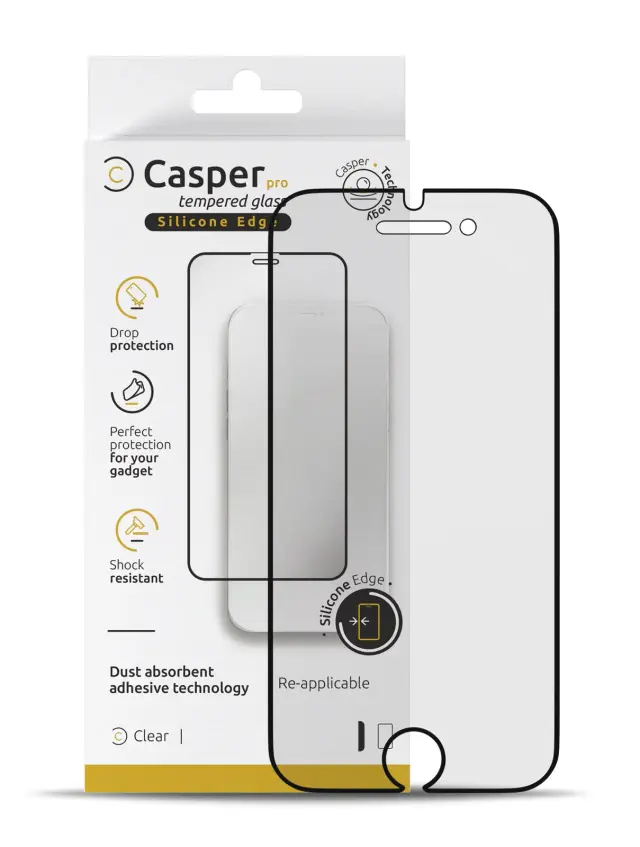 Verre trempé pour Apple iPhone SE (2020) (blister, transparent)