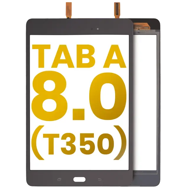 Vitre tactile pour Samsung Galaxy Tab A 8.0" (T350 / T355 / T357) (2015) (noir)