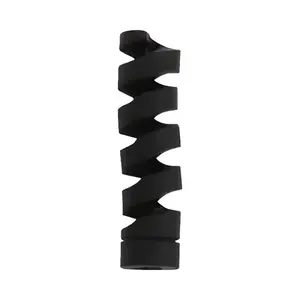 Protection pour Câble en Silicone (x4) Noir
