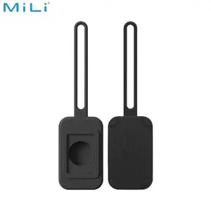 Traceur GPS MILI Luggage Tag Étiquette Bagage avec MiTag Intégrée Android Noir