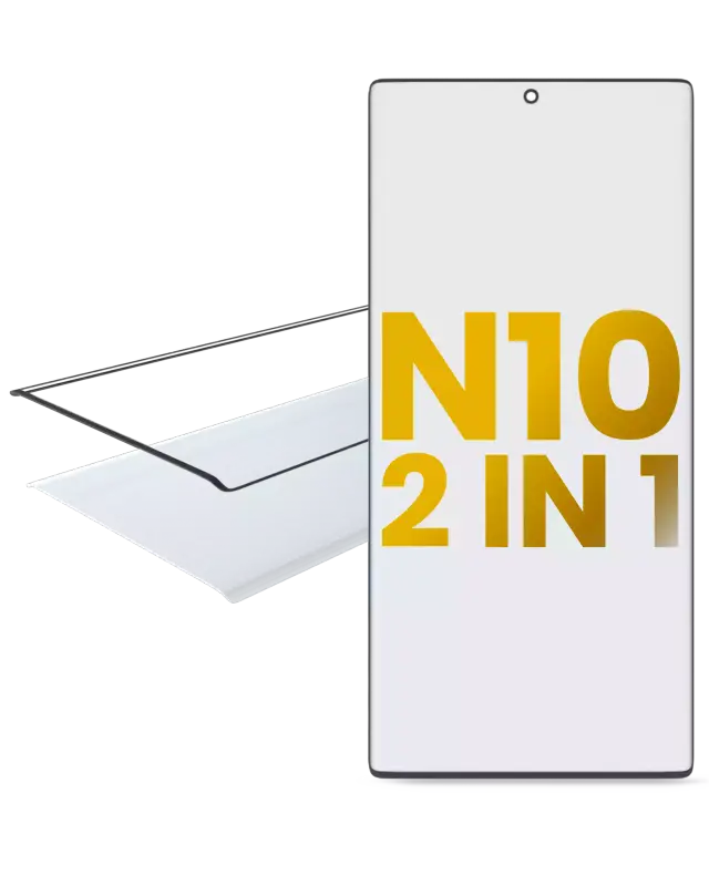 Vitre d’écran avec OCA pour Samsung Galaxy Note 10
