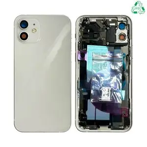 Coque de Réparation Complète Aftermarket (PIEC) Apple iPhone 12 (Version US) Blanc
