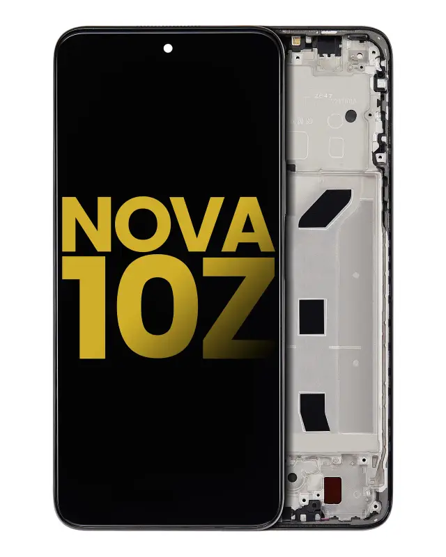 Écran LCD avec châssis pour Huawei Nova 10Z (reconditionné, noir)