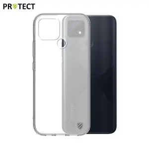 Coque Silicone PROTECT pour Realme C21 Transparent