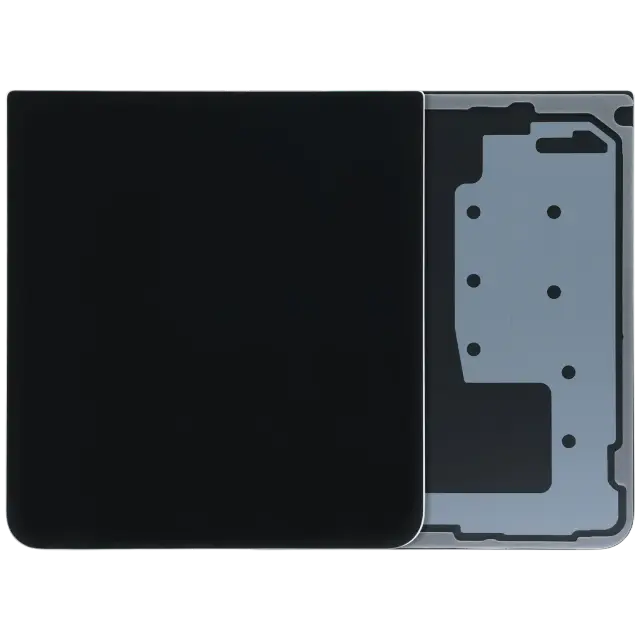 Vitre arrière pour Samsung Galaxy Z Flip 7 5G (pack service origine, Jet Black)