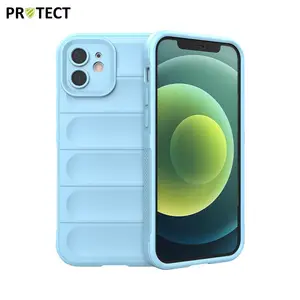 Coque de Protection IX008 PROTECT pour Apple iPhone 12 Bleu Clair