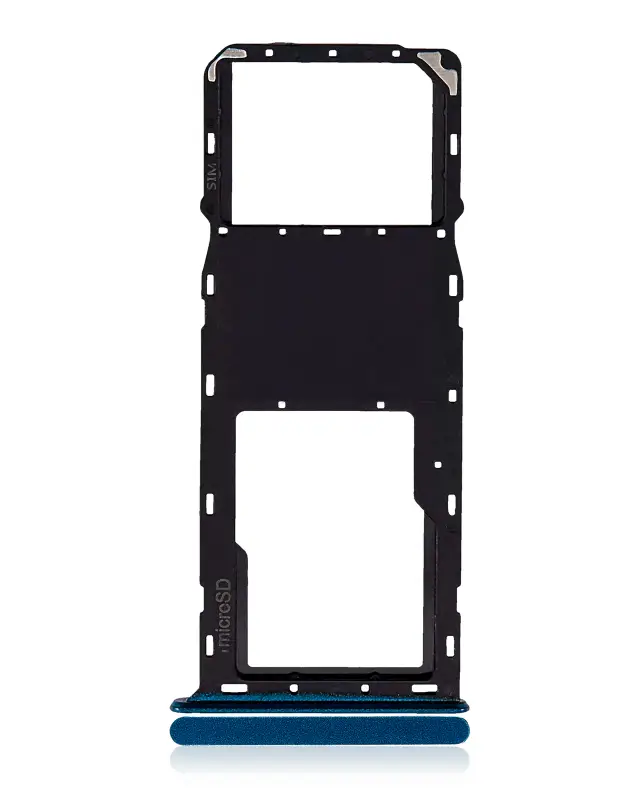 Tiroir SIM pour Samsung Galaxy A03S (A037U / 2021) (bleu)
