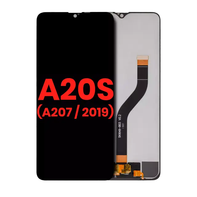 Écran pour Samsung Galaxy A20s (A207 / 2019) (compatible premium, toutes couleurs)