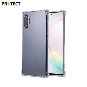 Coque Silicone Renforcée PROTECT pour Samsung Galaxy Note 10 N970 Transparent