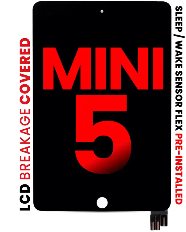 Écran pour Apple iPad Mini 5 (Aftermarket Pro: XO7) (noir)
