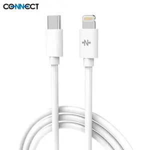 Câble Data USB-C vers Lightning CONNECT MC-CLB6 20W (2m) Blanc