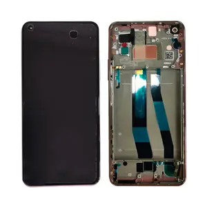 Écran Tactile avec Châssis Xiaomi Mi 11 Lite 4G Rose Pêche