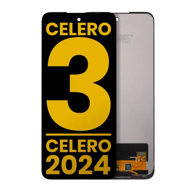 Écran LCD sans châssis pour Boost Mobile Celero 3 5G / Celero 5G 2024 (reconditionné, toutes couleurs)