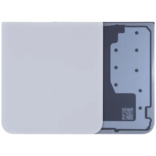 Vitre arrière pour Samsung Galaxy Z Flip 6 5G (pack service origine, blanc)