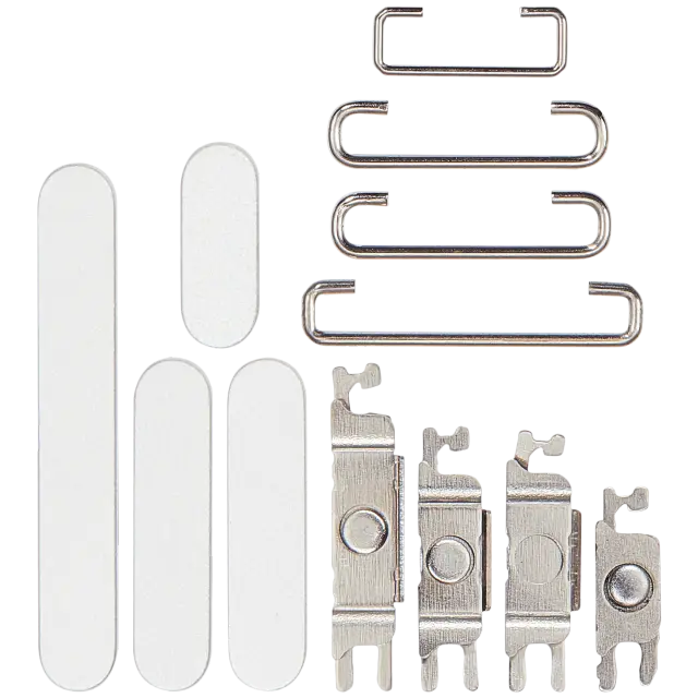 Nappe volume pour Apple iPhone 17 (blanc)
