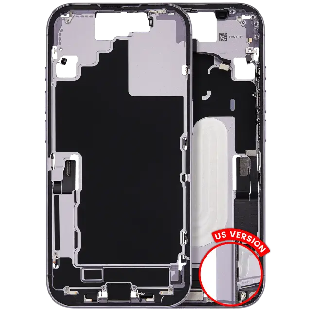 Châssis pour Apple iPhone 17 (version US, origine d'occasion — grade B, Lavender)