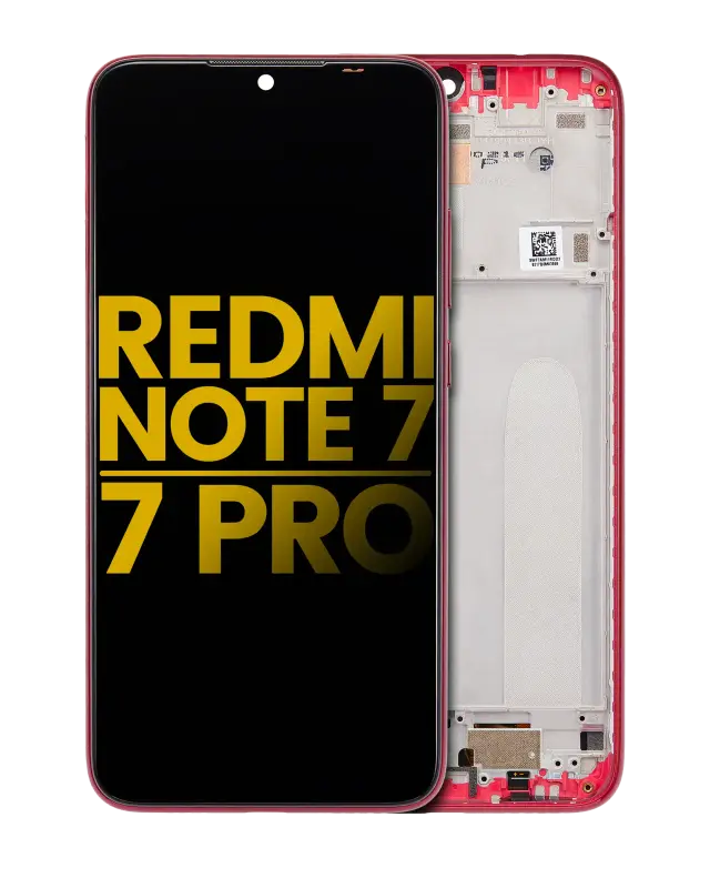 Écran LCD avec châssis pour Xiaomi Redmi Note 7 / 7 Pro (reconditionné, Twilight Gold)