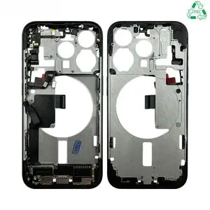 Châssis Intermédiaire Original d'occasion Apple iPhone 15 Pro (Version US) Noir