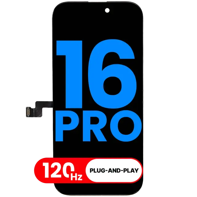 Écran pour Apple iPhone 16 Pro (Aftermarket: AQ7 3.0) (120HZ)