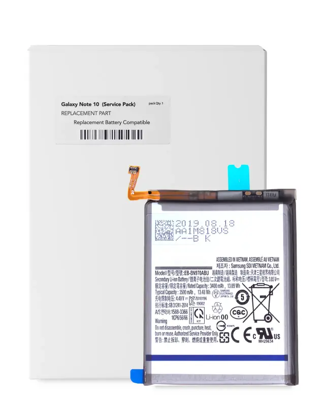 Batterie pour Samsung Galaxy Note 10 (pack service origine)