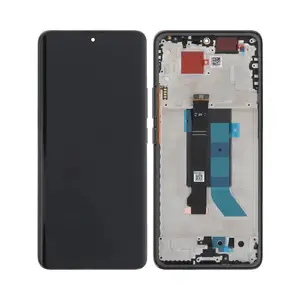 Écran Tactile Original Pulled avec Châssis (PIEC) Xiaomi Redmi Note 14 Pro 5G Noir
