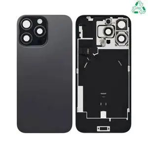 Cache Arrière Aftermarket (PIEC) Apple iPhone 16 Pro Max Titane Noir