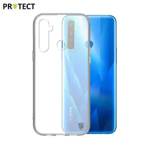 Coque Silicone PROTECT pour Realme 5 Transparent