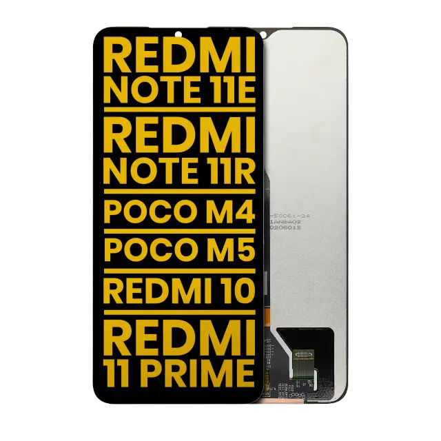 Écran pour Xiaomi Redmi Note 11E / Redmi Note 11R / Poco M4 5G / Poco M5 / Redmi 10 5G / Redmi 11 Prime / 5G (reconditionné, toutes couleurs)