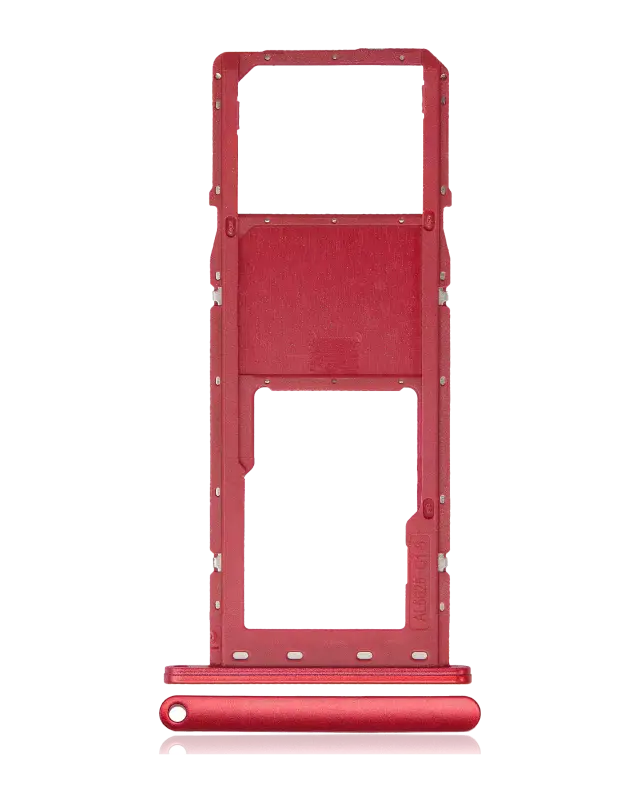 Tiroir SIM pour Samsung Galaxy A02S (A025 / 2020) / A03 (A035 / 2021) (rouge)