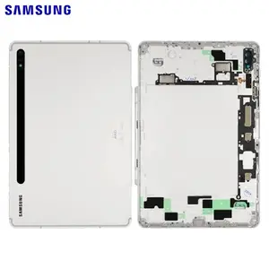 Cache Arrière Original Samsung Galaxy Tab S8 5G X706/Galaxy Tab S8 Wi-Fi X700 GH82-27818D Argent