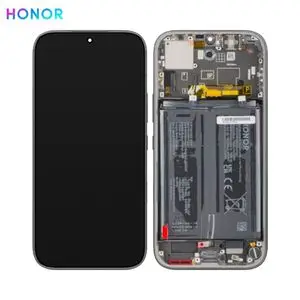 Bloc Écran Complet avec Châssis et Batterie Original Honor 600 5G 0235ATSM Noir
