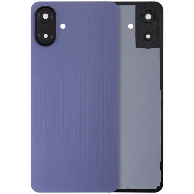 Vitre arrière pour Samsung Galaxy A07 4G (A075 / 2025) (sans logo, compatible premium, Light Violet)