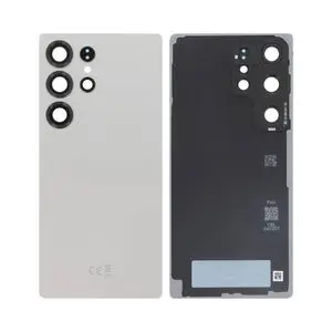 Cache Arrière Premium Samsung Galaxy S25 Ultra S938 Gris Titane