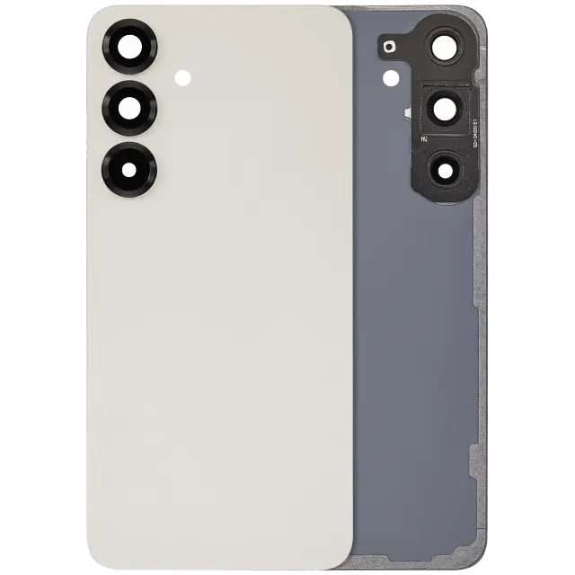 Vitre arrière pour Samsung Galaxy S25 Plus 5G (sans logo, compatible premium, Pink Gold)