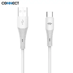 Câble Data USB vers USB-C CONNECT MC-CBC13 24W (1m) Blanc